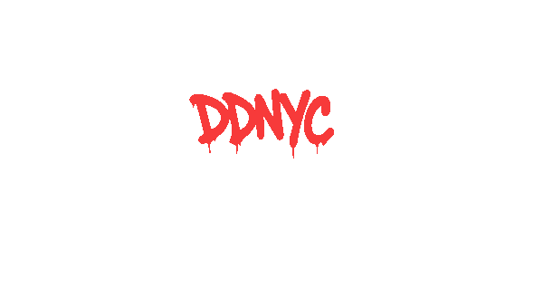 DDNYC card: the closing DDNYC graffiti tag.